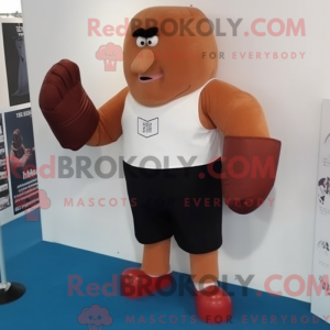 Boksehandske maskot kostume...