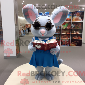 Chinchilla mascot costume...