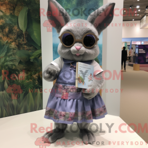 Chinchilla-mascottekostuum...