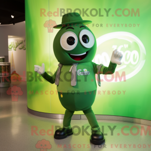 Olive Soda Can maskot...