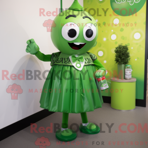 Olive Soda Can maskot...
