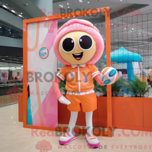 Peach Volleyball Nett...