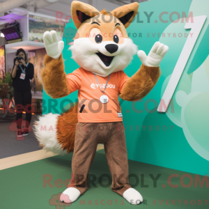 Costume mascotte de renard...