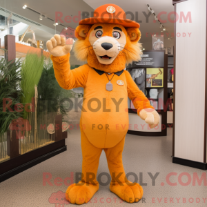Disfraz de mascota Orange...