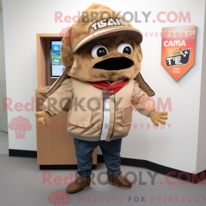 Tan Tacos mascot costume...
