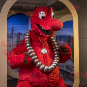 Rotes Loch Ness Monster...