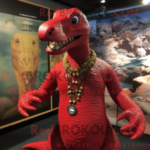 Red Loch Ness Monster...