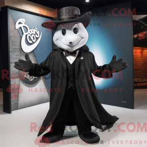 Costume mascotte de Black...