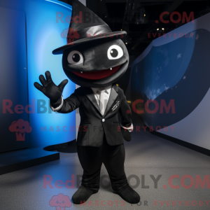 Black Ray-mascottekostuum...