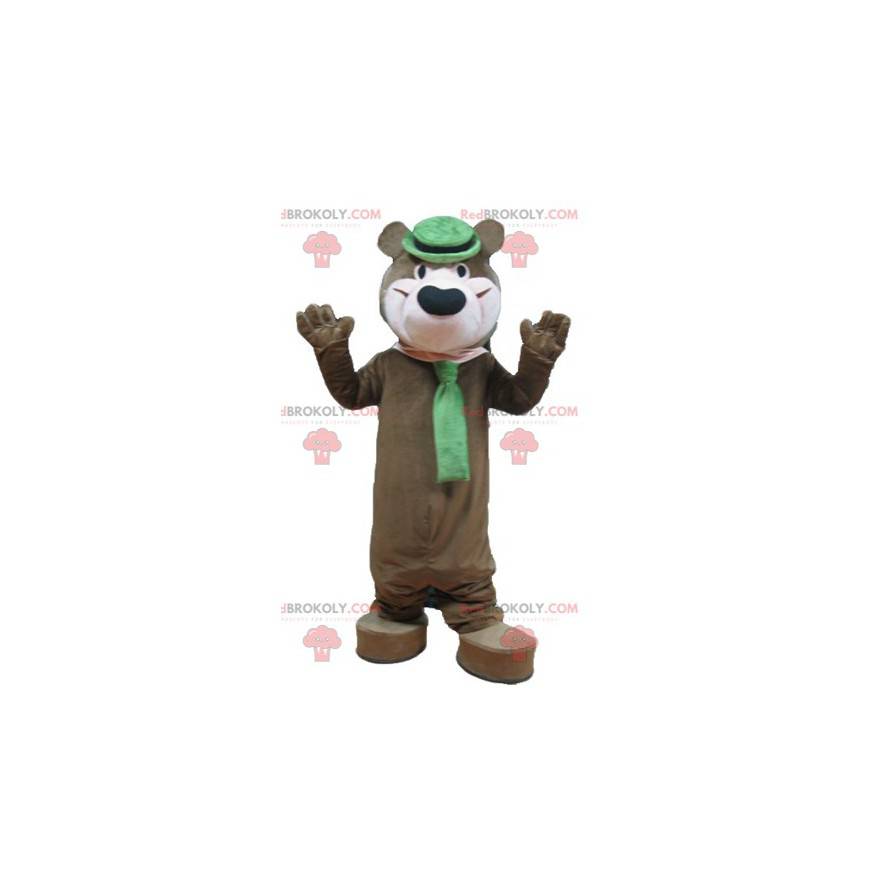 Yogi maskot den berömda tecknade brunbjörnen - Redbrokoly.com
