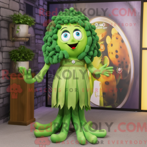 Oliven Medusa máscara de...