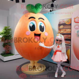 Peach Pendant mascot...