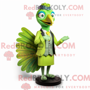 Costume de mascotte de paon...