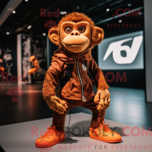 Rust Monkey maskot drakt...
