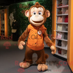Rust Monkey maskot drakt...