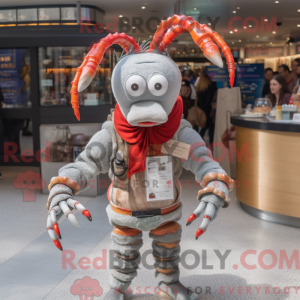 Sølv Lobster Bisque maskot...