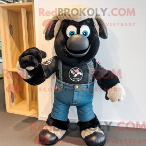 Black Ram-maskotdraktfigur...