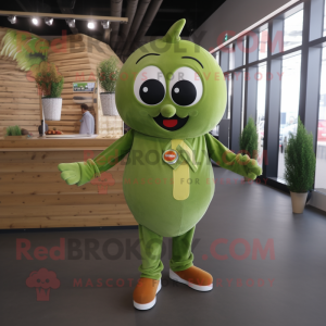 Olive Melon maskot kostume...