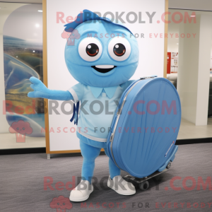 Sky Blue Plate Spinner...