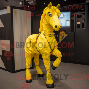 Costume mascotte de cheval...