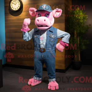Máscara Rosa Buffalo com...