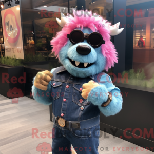 Máscara Rosa Buffalo com...