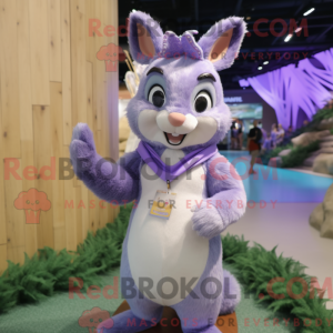 Lavendel egern maskot...