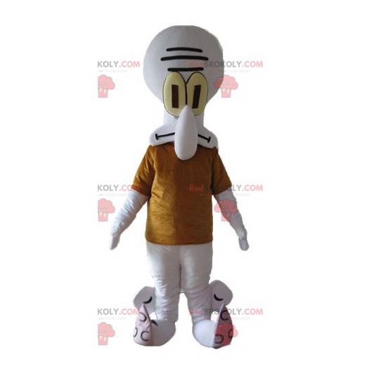 Mascotte d'extra-terrestre gris de dessin animé - Redbrokoly.com