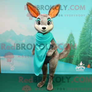 Disfraz de mascota Cyan Roe...
