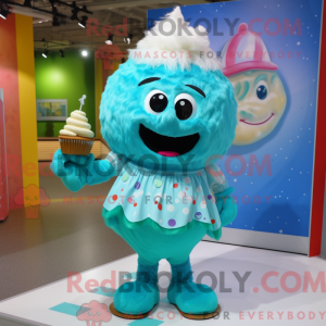 Costume mascotte de Cupcake...