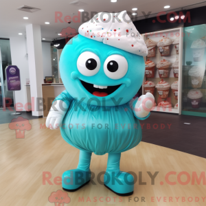 Costume mascotte de Cupcake...