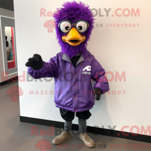 Personaggio mascotte Purple...