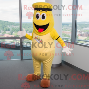 Yellow Baseball Glove...