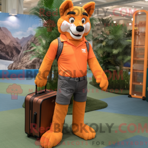 Figura de máscara de lobo...
