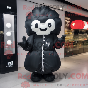 Sort Dim Sum maskot kostume...