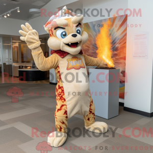 Costume de mascotte de...