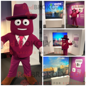 Postava maskota Magenta...