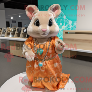 Orange Chinchilla mascot...