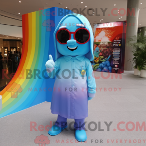 Disfraz de mascota Sky Blue...