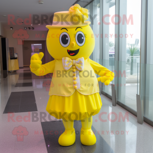 Yellow Candy mascotte...