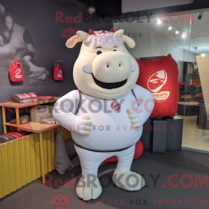 Personaggio mascotte White...