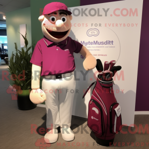 Magenta Golf Bag...