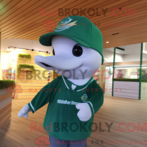 Forest Green Dolphin mascot...