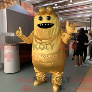 Postava maskota Gold Bbq...