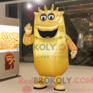 Personaggio mascotte Gold...