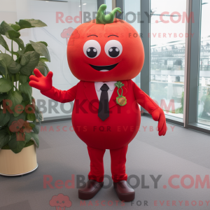 Figura de máscara de tomate...