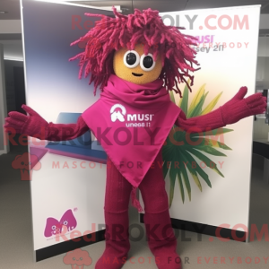 Disfraz de mascota Magenta...