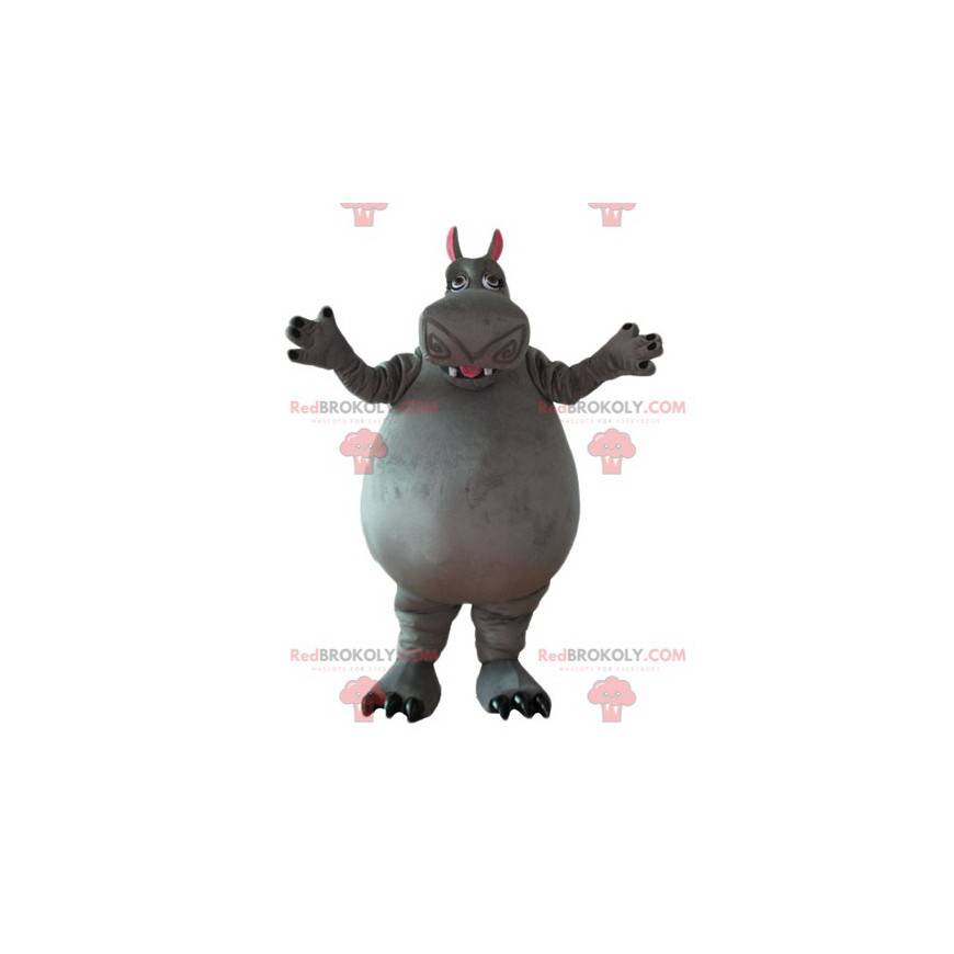 Mascot Gloria the hippopotamus from Madagascar cartoon - Mascot Gloria the hippopotamus from Madagascar cartoon -