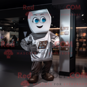 Silver Chocolate Bar mascot...