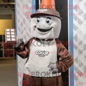 Silver Chocolate Bar maskot...